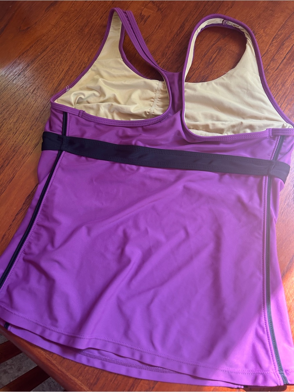 Active Racerback Tank Tops - Pink & Slate - Picture 4 of 5